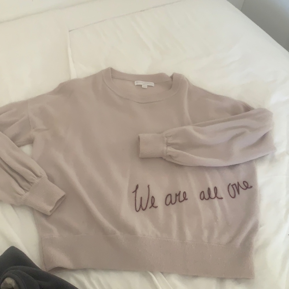Spiritual gangster cashmere sweater